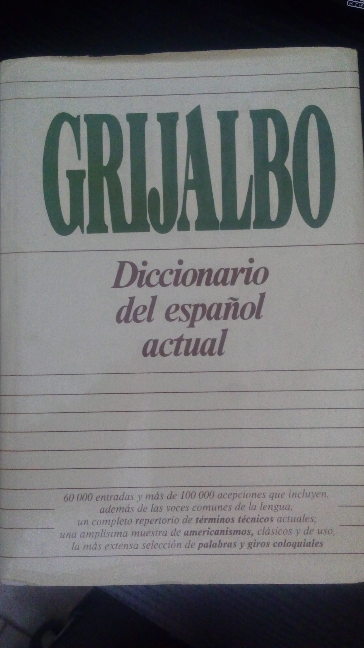 Diccionario Grijalbo (Diccionario del español actual)